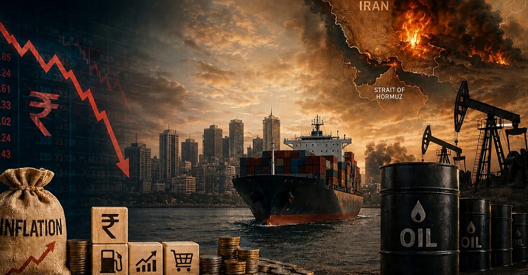 Indian Economy faces serious challenges as oil crisis, Iran war, disrupted supplies and falling rupee are causing major issues.